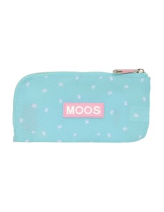 Trousse d'écolier Moos Butterflies Bleu clair 23 x 11 x 1 cm 2