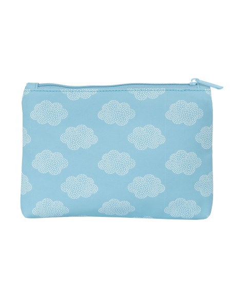 Trousse d'écolier Safta Nube Nuages Bleu 23 x 16 x 3 cm