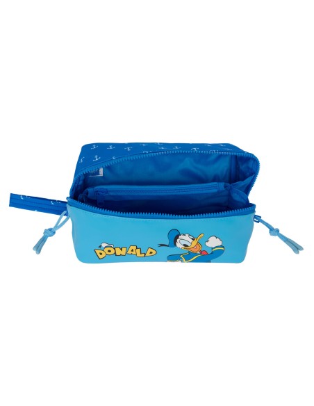 Trousse d'écolier Donald Bleu 22 x 10 x 10 cm