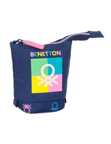 Trousse Gobelet Benetton Cool Blue marine 8 x 19 x 6 cm