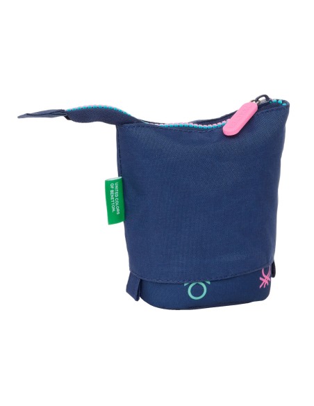 Trousse Gobelet Benetton Cool Blue marine 8 x 19 x 6 cm