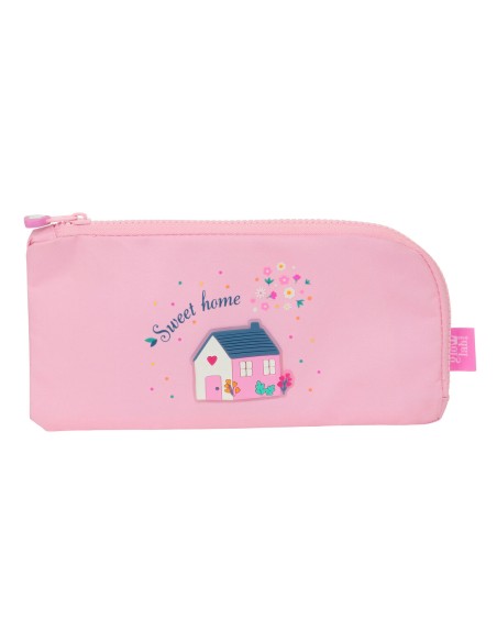 Trousse d'écolier Glow Lab Sweet home Rose 23 x 11 x 1 cm