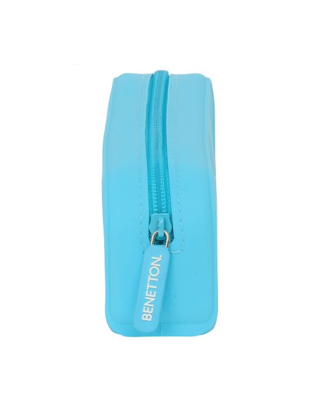 Trousse d'écolier Benetton Spring Bleu ciel 18.5 x 7.5 x 5.5 cm