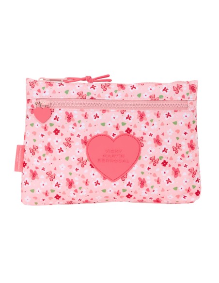 Trousse d'écolier Vicky Martín Berrocal In bloom Rose 23 x 16 x 3 cm
