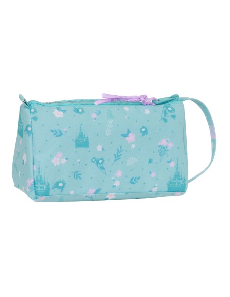 Trousse Scolaire avec Accessoires Frozen Hello spring Bleu clair 20 x 11 x 8.5 cm (32 Pièces)