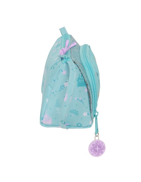Trousse Scolaire avec Accessoires Frozen Hello spring Bleu clair 20 x 11 x 8.5 cm (32 Pièces)