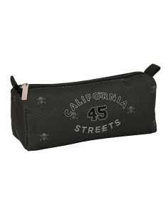 Trousse d'écolier Safta California Noir 21 x 8 x 7 cm