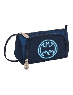 Trousse d'écolier Batman Legendary Blue marine 20 x 11 x 8.5 cm