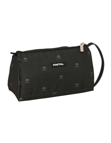 Trousse Scolaire avec Accessoires Safta California Noir 20 x 11 x 8.5 cm (32 Pièces)