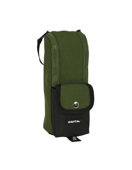 Trousse d'écolier Safta Dark forest Noir Vert 6 x 21 x 6 cm