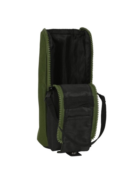 Trousse d'écolier Safta Dark forest Noir Vert 6 x 21 x 6 cm