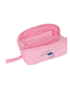 Trousse d'écolier Glow Lab Sweet home Rose 22 x 10 x 10 cm 2