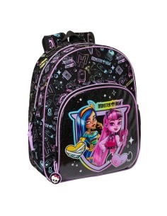 Sac à dos enfant Monster High Noir 28 x 34 x 10 cm