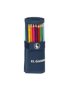 Trousse d'écolier El Ganso Classic Blue marine 7 x 20 x 7 cm 27 Pièces