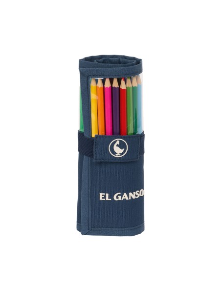 Trousse d'écolier El Ganso Classic Blue marine 7 x 20 x 7 cm 27 Pièces