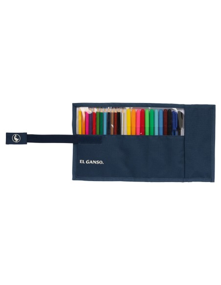 Trousse d'écolier El Ganso Classic Blue marine 7 x 20 x 7 cm 27 Pièces