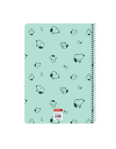 Carnet Snoopy Groovy Vert A4 80 Volets 2