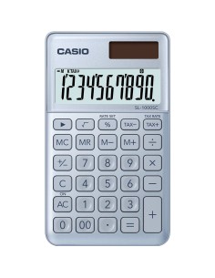 Calculatrice Casio SL-1000SC Noir Métal