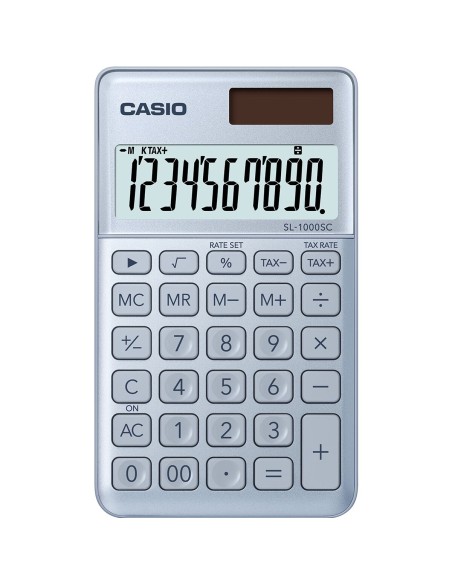 Calculatrice Casio SL-1000SC Noir Métal