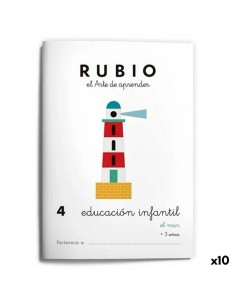 Carnet de notes sur l'éducation de la petite enfance Rubio Nº4 A5 Espagnol (10 Unités)