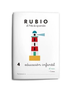 Carnet de notes sur l'éducation de la petite enfance Rubio Nº4 A5 Espagnol (10 Unités) 2