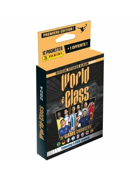 Lot d'autocollants Panini Fifa World Class 2024 13 Pièces