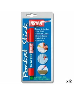Bâton de colle INSTANT Pocket Stick Classic 5 g (12 Unités)