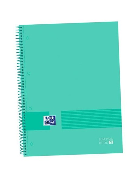 Cahier Oxford &YOU Menthe A4+ 80 Volets 5 Unités