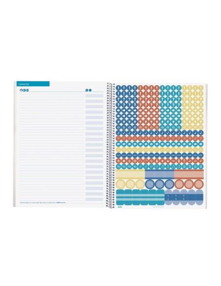 Agenda Finocam Bleu 23 x 31 cm Enseignant