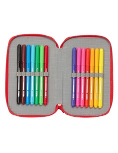 Trousse d'écolier PJ Masks Ready Blue marine 12.5 x 19.5 x 4 cm 28 Pièces 2