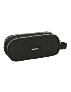 Trousse d'écolier Safta Stone Noir 21 x 8 x 6 cm 2