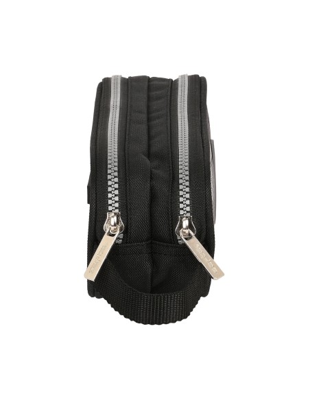 Trousse d'écolier Safta Stone Noir 21 x 8 x 6 cm
