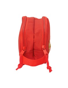 Trousse Fourre-Tout Double Sevilla Fútbol Club Rouge 21 x 8 x 6 cm 3D 2