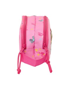Trousse Fourre-Tout Double Barbie Rose Fuchsia 21 x 8 x 6 cm 3D 2