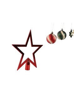 Boules de Noël Home ESPRIT Rouge Vert Polyéthylène 21 x 6,5 x 27 cm (53 Pièces) 2