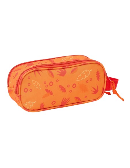 Trousse Fourre-Tout Double The Lion King Orange 21 x 8 x 6 cm 3D