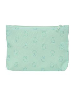 Trousse Fourre-Tout Double Miffy Menta Menthe 23 x 16 x 3 cm 2