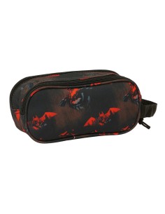 Trousse Fourre-Tout Double Batman Noir 21 x 8 x 6 cm 3D 2