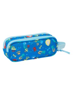 Trousse Fourre-Tout Double The Paw Patrol Pups rule Bleu 21 x 8 x 6 cm 2