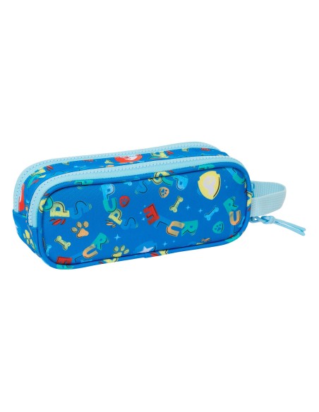 Trousse Fourre-Tout Double The Paw Patrol Pups rule Bleu 21 x 8 x 6 cm