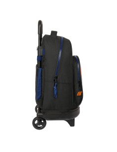 Cartable à roulettes Naruto Ninja Bleu Noir 33 x 45 x 22 cm 2