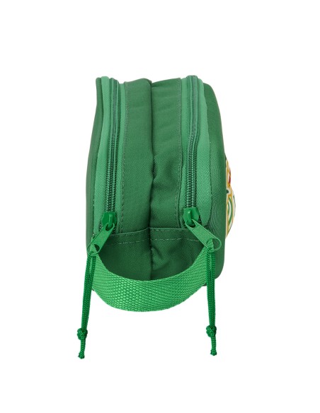 Trousse Fourre-Tout Double Real Betis Balompié Vert 21 x 8 x 6 cm 3D