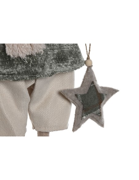 Décorations de Noël Home ESPRIT Vert Beige Renne 29 x 16 x 60 cm (2 Unités)