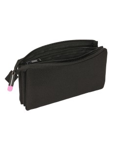 Trousse Fourre-Tout Triple Kings League Porcinos Noir 22 x 12 x 3 cm 2