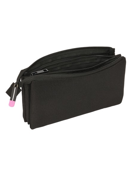 Trousse Fourre-Tout Triple Kings League Porcinos Noir 22 x 12 x 3 cm