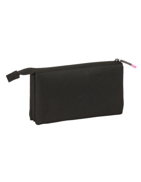 Trousse Fourre-Tout Triple Kings League Porcinos Noir 22 x 12 x 3 cm