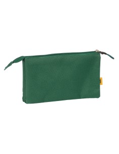 Trousse Fourre-Tout Triple Kings League Troncos Vert foncé 22 x 12 x 3 cm 2