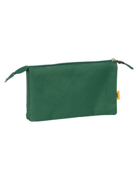 Trousse Fourre-Tout Triple Kings League Troncos Vert foncé 22 x 12 x 3 cm