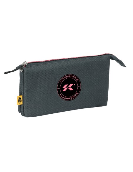 Trousse Fourre-Tout Triple Kings League Kunisport Gris 22 x 12 x 3 cm