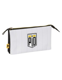 Trousse Fourre-Tout Triple Kings League PÍo Blanc Noir 22 x 12 x 3 cm